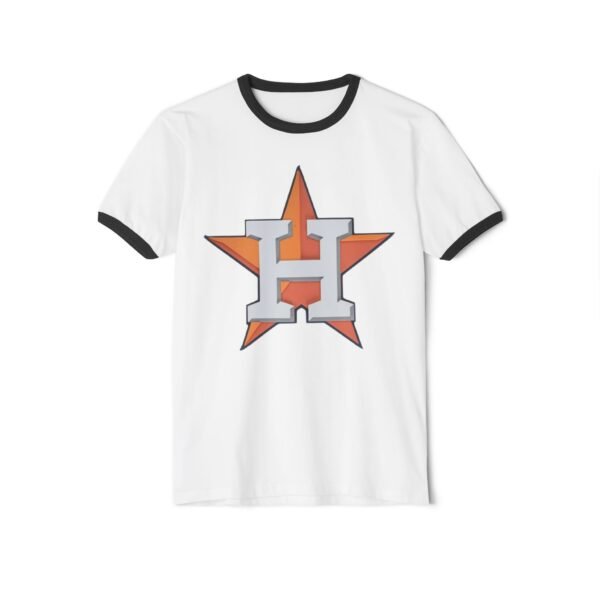 Houston Astros Unisex Cotton Ringer T-Shirt - Image 9
