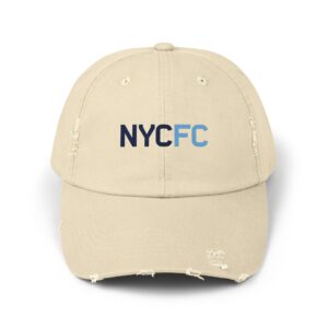 New York City FC Unisex Distressed Cap