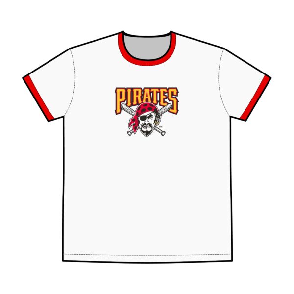 Pittsburgh Pirates Men's Staple Ringer Tee - Image 3