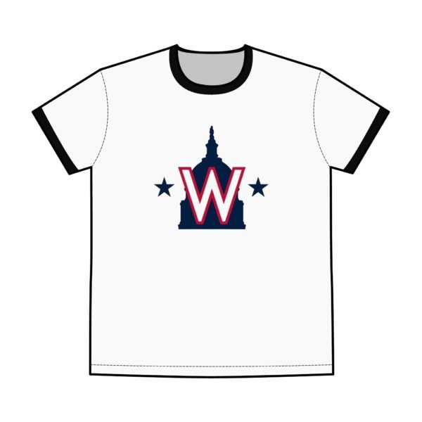 Washington Nationals Men's Staple Ringer Tee - Image 3