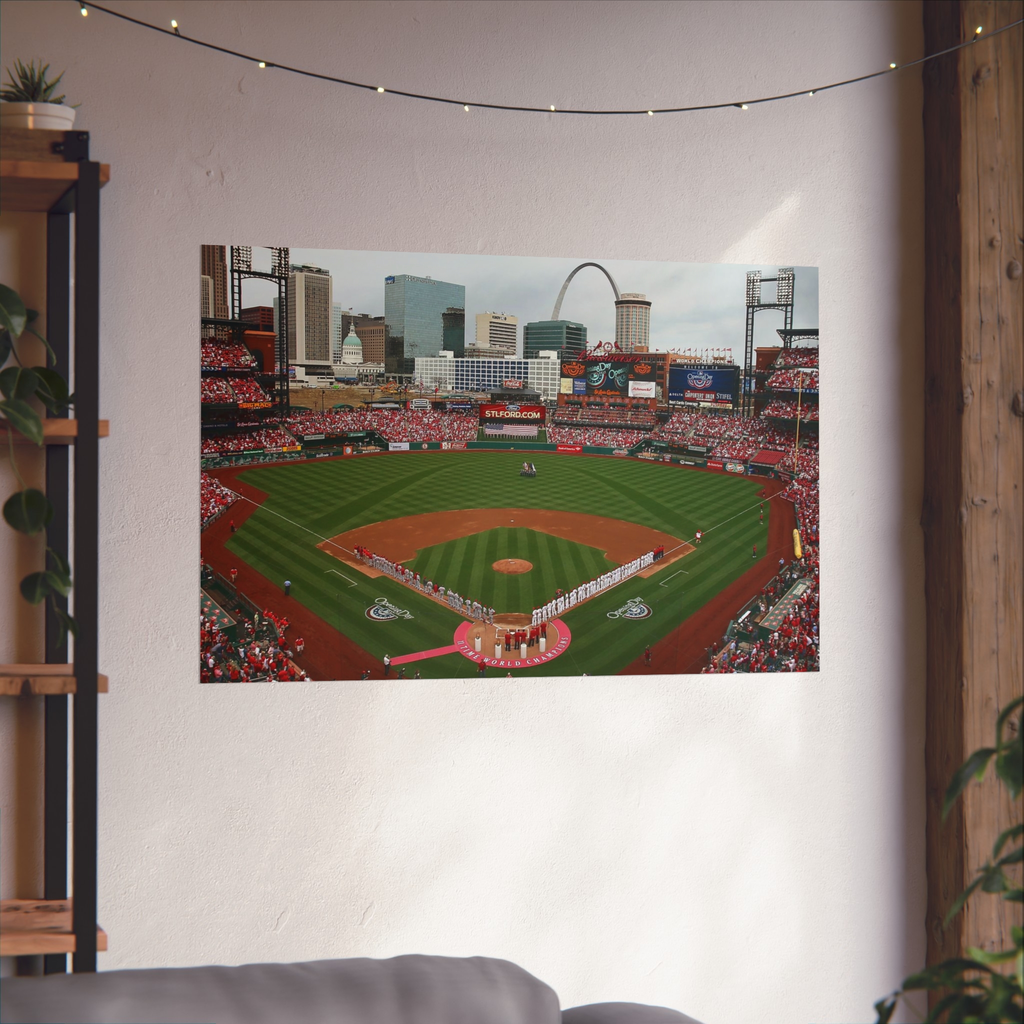 St. Louis Cardinals Busch Stadium Fine Art Posters - Image 3