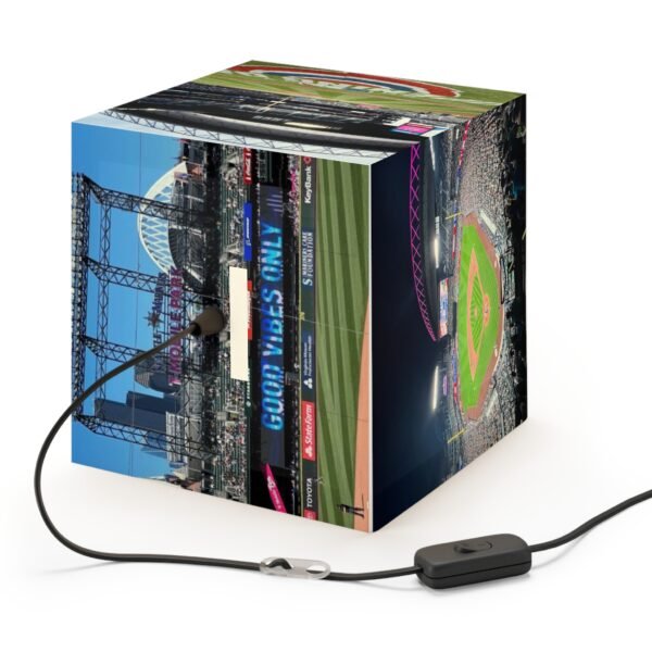 Seattle Mariners Light Cube Lamp - Image 3
