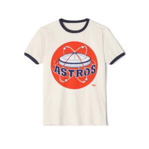 Houston Astros Unisex Cotton Ringer T-Shirt