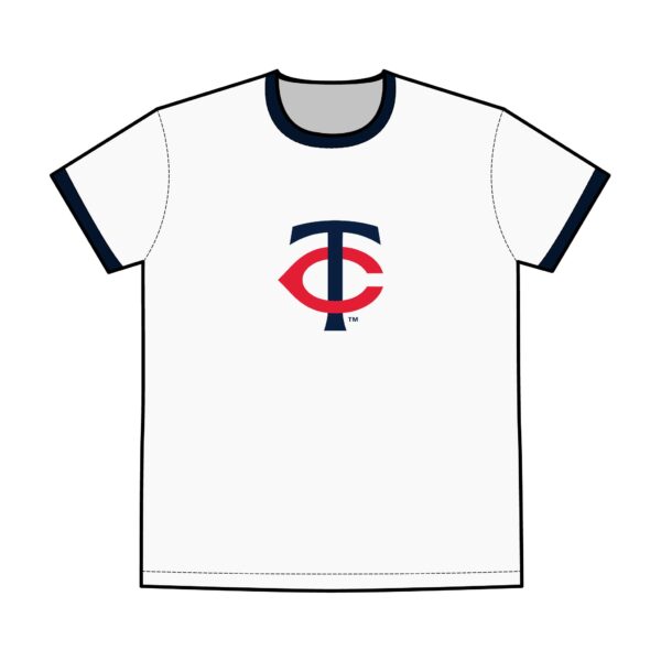 Minnesota Twins Men's Staple Ringer Tee - Image 3