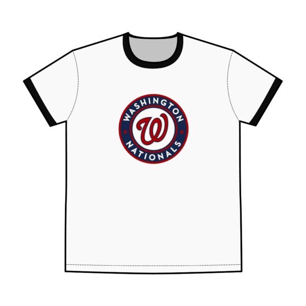 Washington Nationals Men's Staple Ringer Tee - Image 3