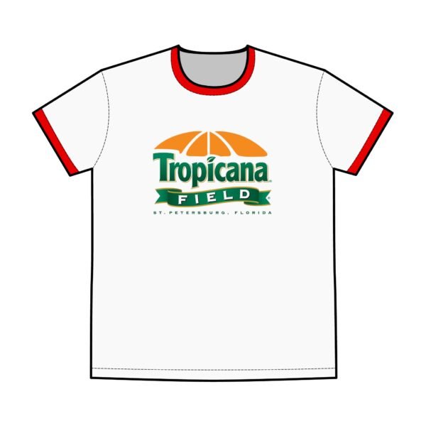 Tampa Bay Rays Tropicana Field Men's Staple Ringer Tee - Image 3