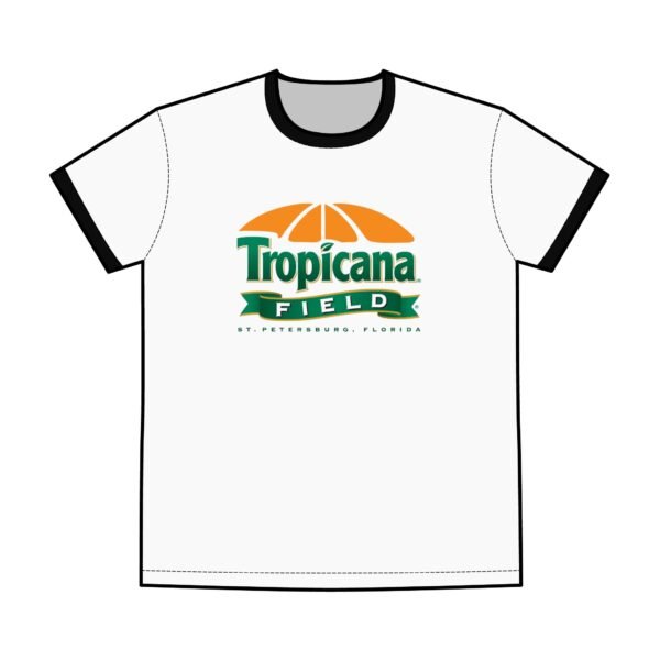 Tampa Bay Rays Tropicana Field Men's Staple Ringer Tee