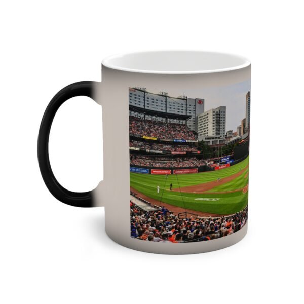 Baltimore Orioles Oriole Park at Camden Yards Color-Changing Mug, 11oz - Image 4