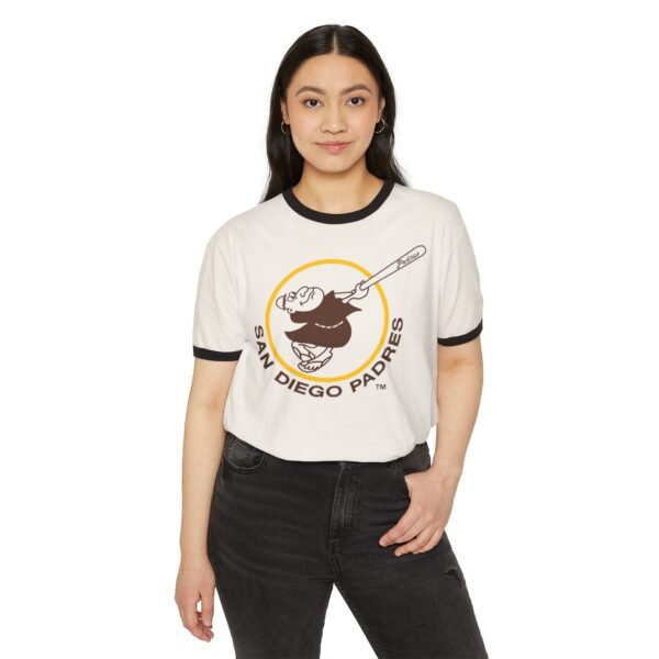 San Diego Padres Unisex Cotton Ringer T-Shirt - Image 7
