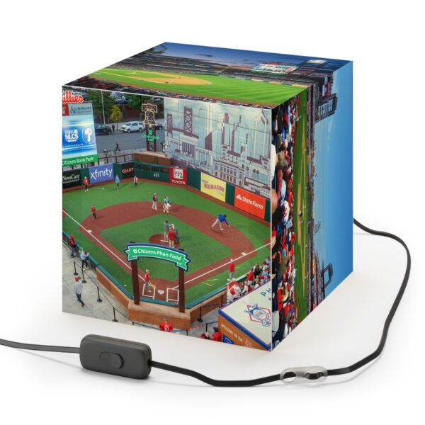 Philadelphia Phillies Citizens Bank Park Light Cube Lamp - Image 4