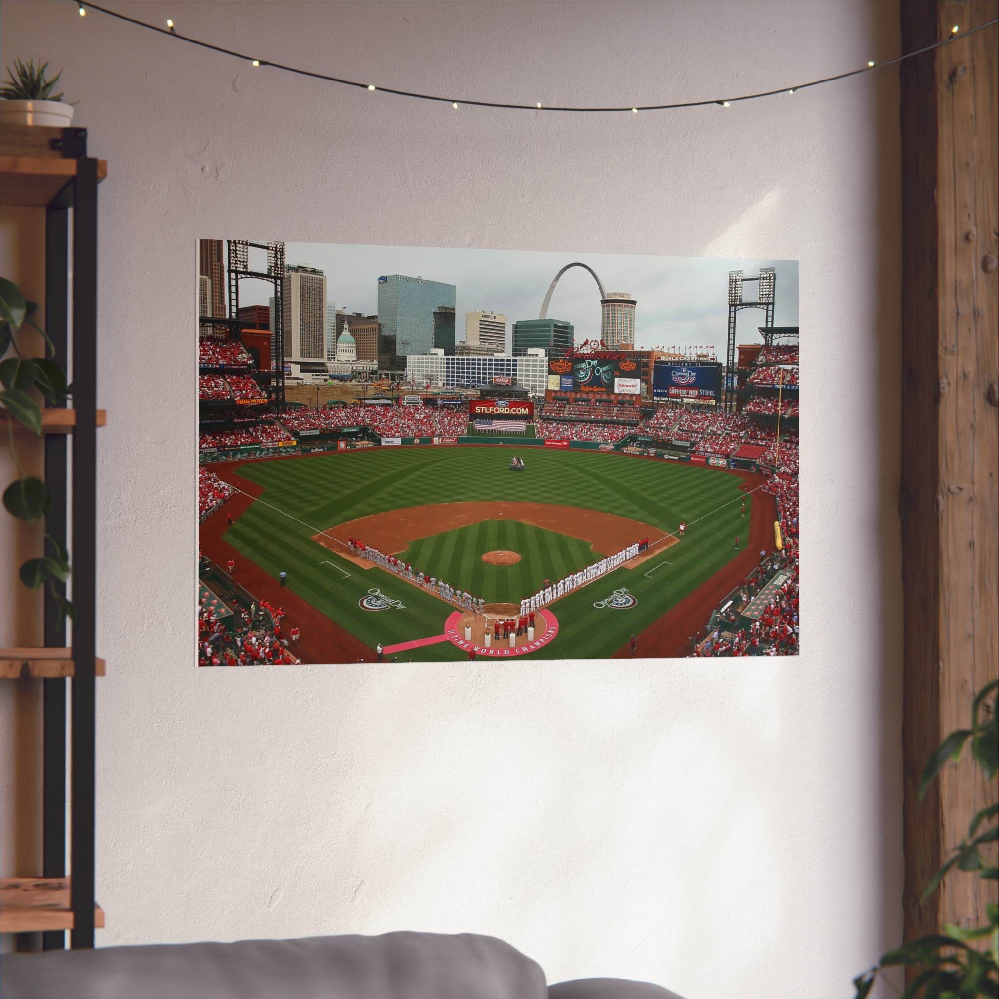 St. Louis Cardinals Busch Stadium Fine Art Posters - Image 3