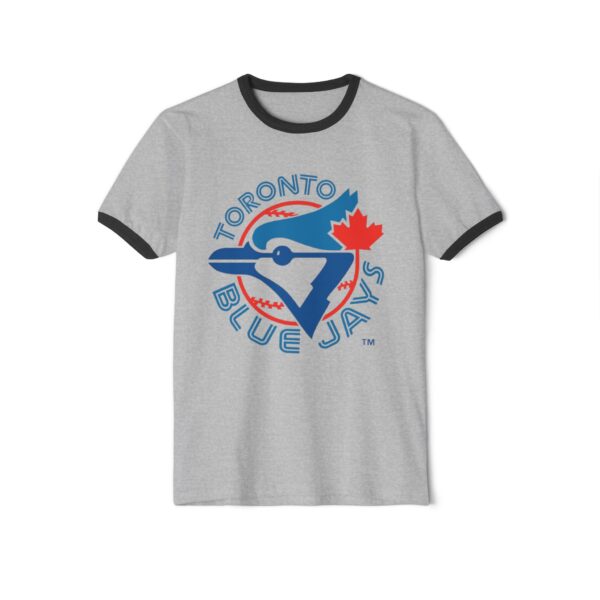 Toronto Blue Jays Unisex Cotton Ringer T-Shirt - Image 9