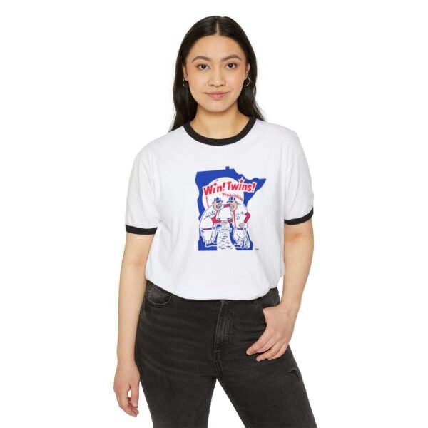 Minnesota Twins Unisex Cotton Ringer T-Shirt - Image 11