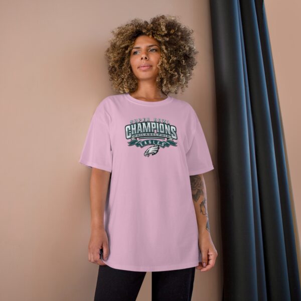 Philadelphia Eagles Super Bowl LIX Champions Champion T-Shirt - Image 28