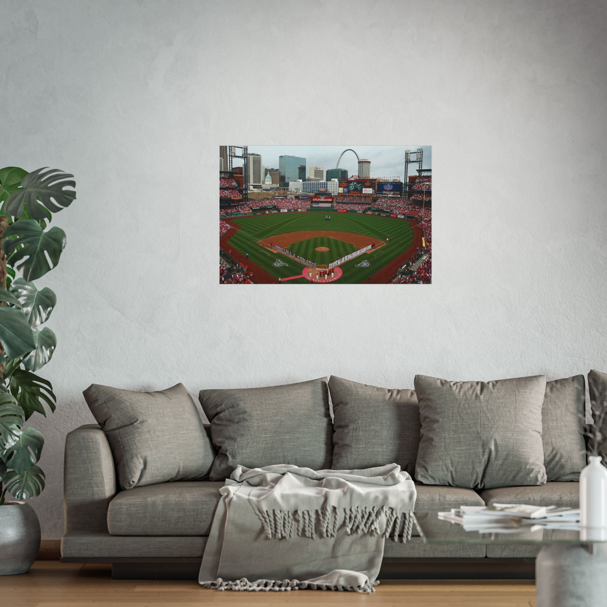 St. Louis Cardinals Busch Stadium Fine Art Posters - Image 2