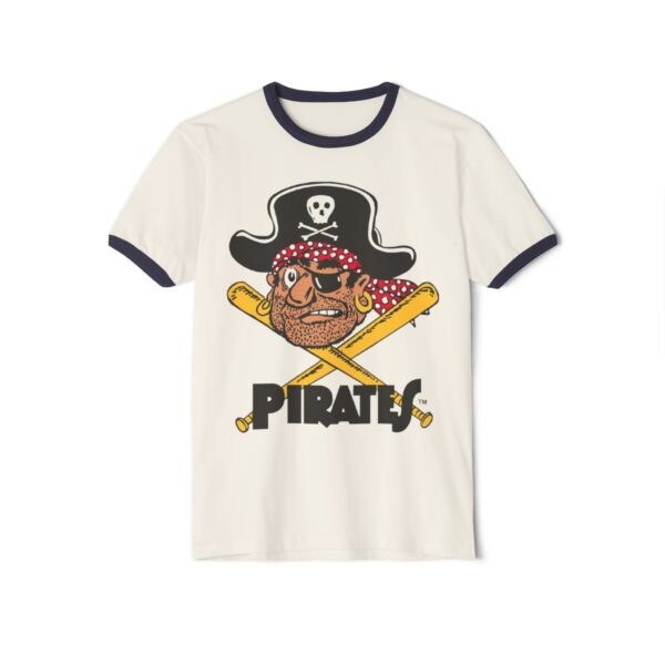 Pittsburgh Pirates Unisex Cotton Ringer T-Shirt - Image 5