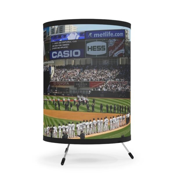 New York Yankees Yankee Stadium Tripod Lamp with High-Res Printed Shade, USCA plug - Image 4