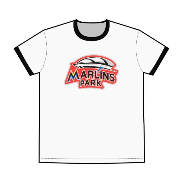 Miami Marlins Park Men's Staple Ringer Tee - Image 5