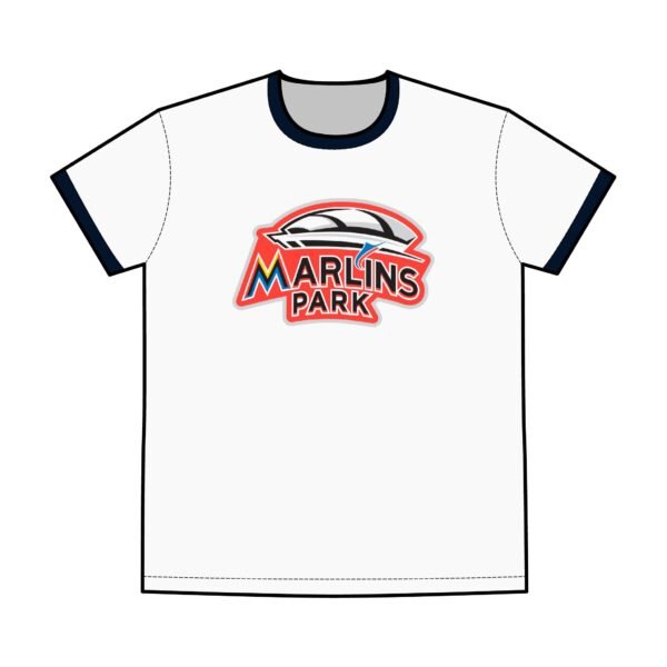 Miami Marlins Park Men's Staple Ringer Tee