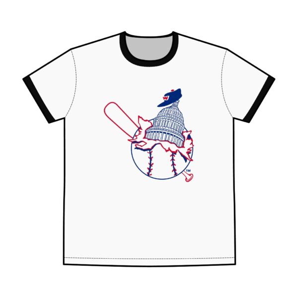 Washington Nationals Men's Staple Ringer Tee - Image 3