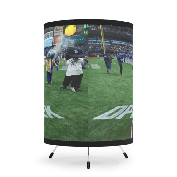 Tampa Bay Rays Stadium Tripod Lamp with High-Res Printed Shade, USCA plug - Image 3