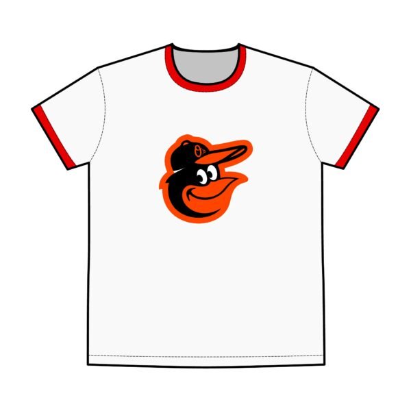 Baltimore Orioles Men's Staple Ringer Tee - Image 5