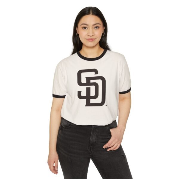 San Diego Padres Unisex Cotton Ringer T-Shirt - Image 7