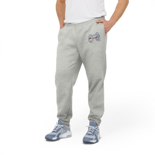 Detroit Red Wings vs Columbus Blue Jackets 2025 Stadium Series Adidas Unisex Fleece Joggers - Image 8