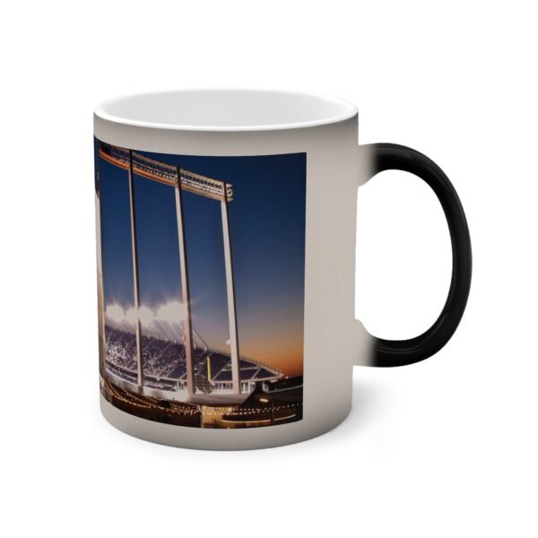 Kansas City Royals Kauffman Stadium Color-Changing Mug, 11oz - Image 3