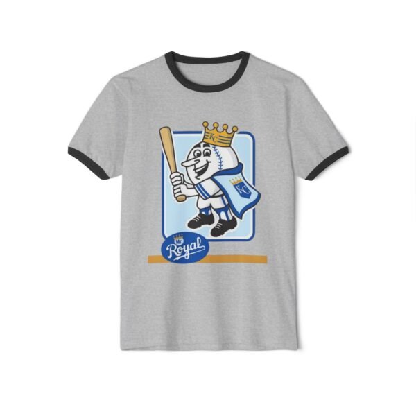 Kansas City Royals Mr. Royal Unisex Cotton Ringer T-Shirt - Image 5