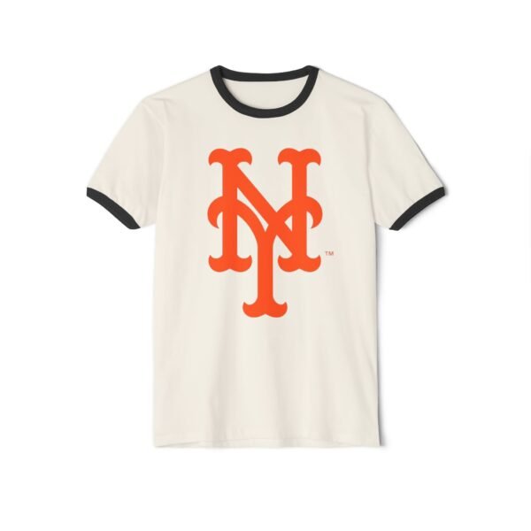 New York Mets Unisex Cotton Ringer T-Shirt - Image 13