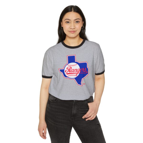 Texas Rangers Unisex Cotton Ringer T-Shirt - Image 15