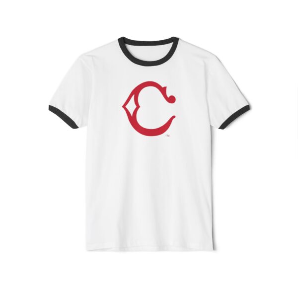 Cincinnati Reds Unisex Cotton Ringer T-Shirt - Image 9