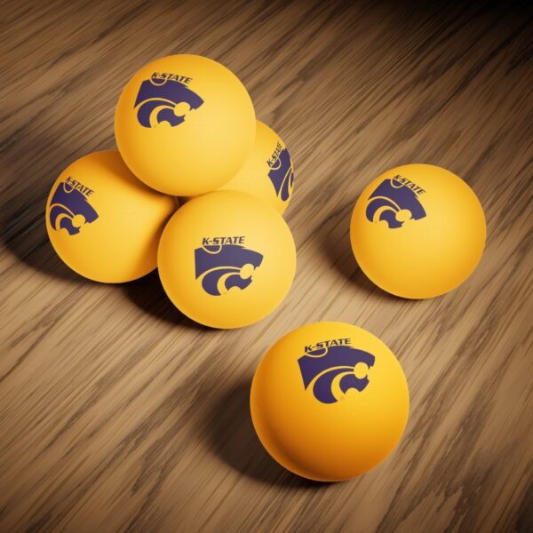 Kansas State Wildcats Ping Pong Balls, 6 pcs - Image 4