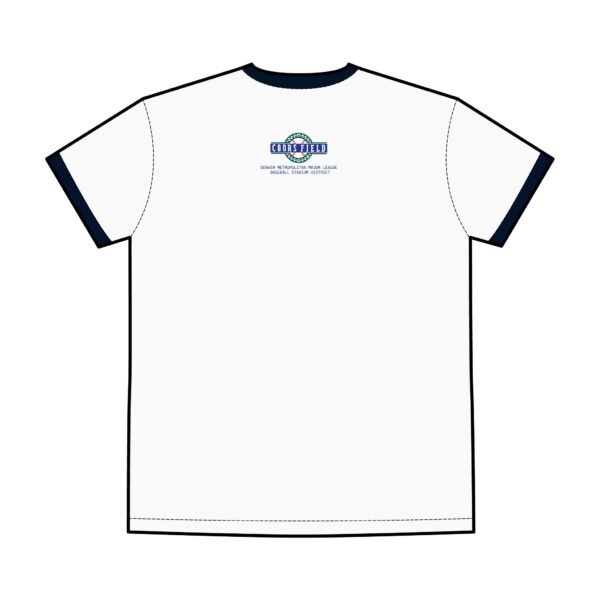 Colorado Rockies Coors Field Men's Staple Ringer Tee - Image 4