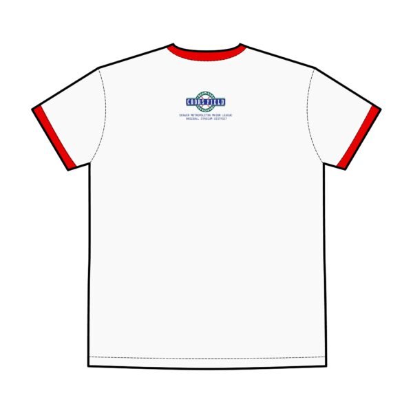 Colorado Rockies Coors Field Men's Staple Ringer Tee - Image 6