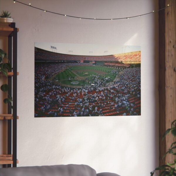 San Francisco Giants Earthquake at Candlestick Park Fine Art Posters - Image 3