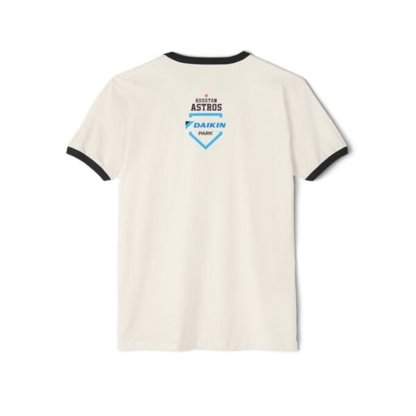 Houston Astros Daikin Park Unisex Cotton Ringer T-Shirt - Image 6
