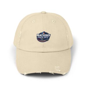 2025 4 Nations Face-Off Unisex Distressed Cap