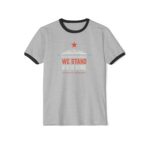 Houston Astrodome Unisex Cotton Ringer T-Shirt