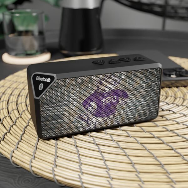 TCU Horned Frogs Jabba Bluetooth Speaker - Image 3