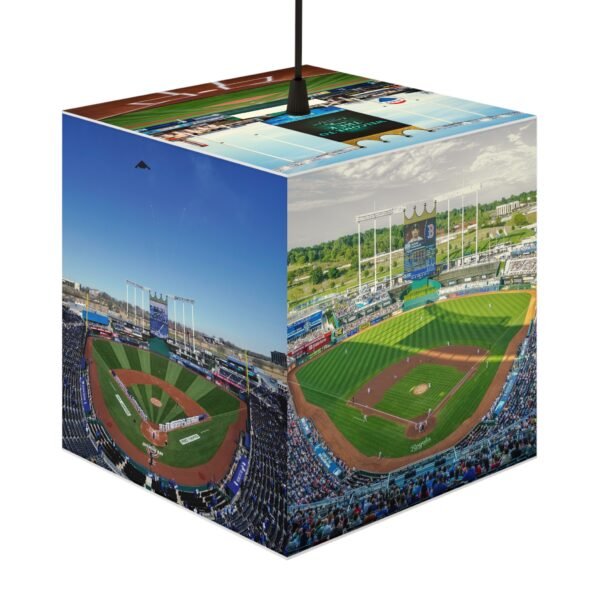 Kansas City Royals Kauffman Stadium Light Cube Lamp - Image 2