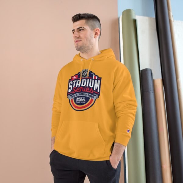 Detroit Red Wings vs Columbus Blue Jackets 2025 Stadium Series Champion Hoodie - Image 7