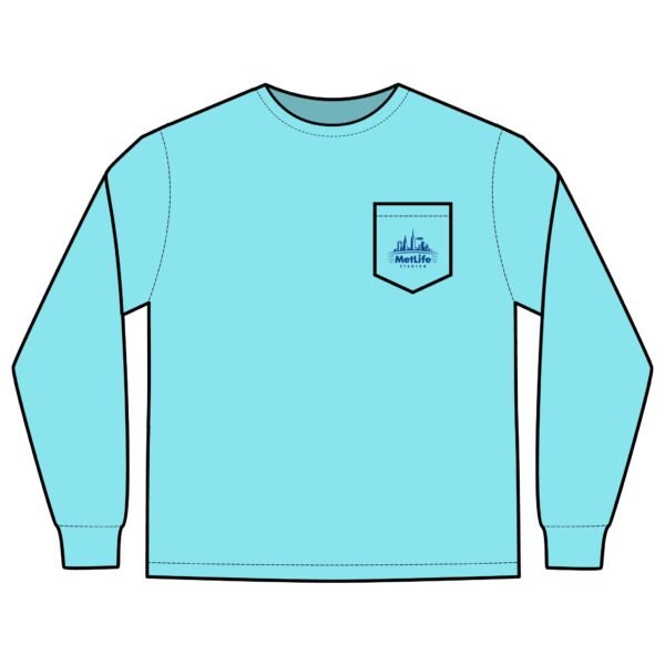 MetLife Stadium Unisex Long Sleeve Pocket T-Shirt - Image 21