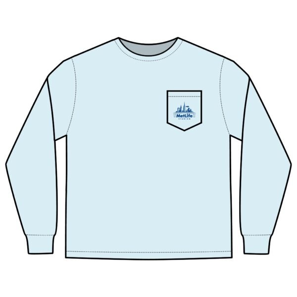 MetLife Stadium Unisex Long Sleeve Pocket T-Shirt - Image 23
