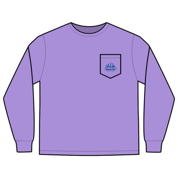 MetLife Stadium Unisex Long Sleeve Pocket T-Shirt - Image 31