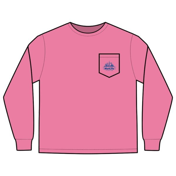 MetLife Stadium Unisex Long Sleeve Pocket T-Shirt - Image 33
