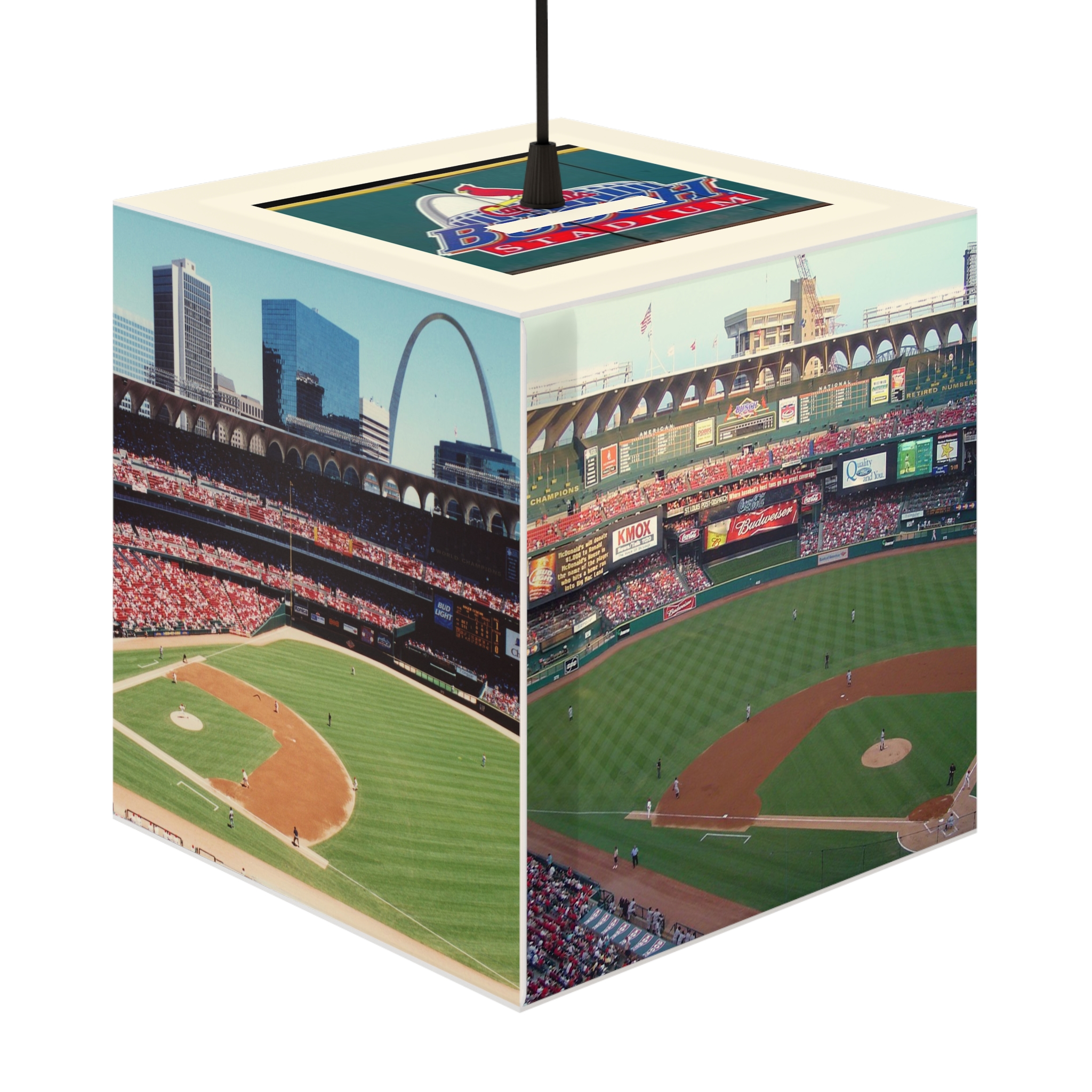 St. Louis Cardinals Busch Stadium Light Cube Lamp