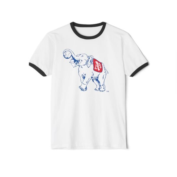 Philadelphia Athletics Unisex Cotton Ringer T-Shirt - Image 9