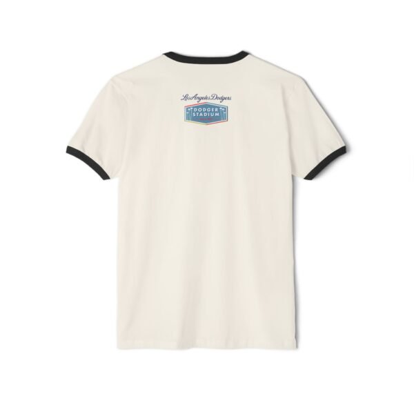 Los Angeles Dodger Stadium Unisex Cotton Ringer T-Shirt - Image 6